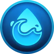 Wasser (blauer Sektor)